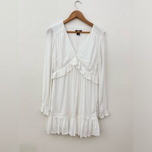 Paige Clip Dot Long Sleeve Dress